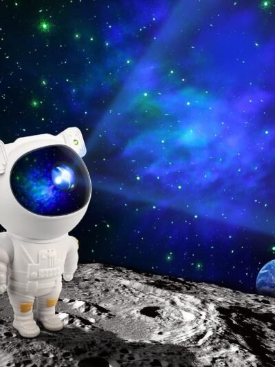 Astronaut Galaxy Projector – Starry Night Lamp | Play & Move