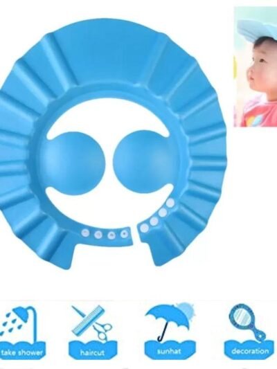 Baby Shower Cap – Adjustable & Soft for Tear-Free Bathing | Mini Bubbles