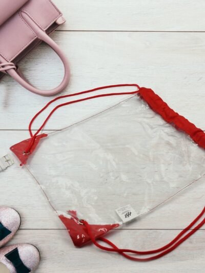 Clear Waterproof Stadium Bag – Gym & Travel Essentials | ClassiCarry
