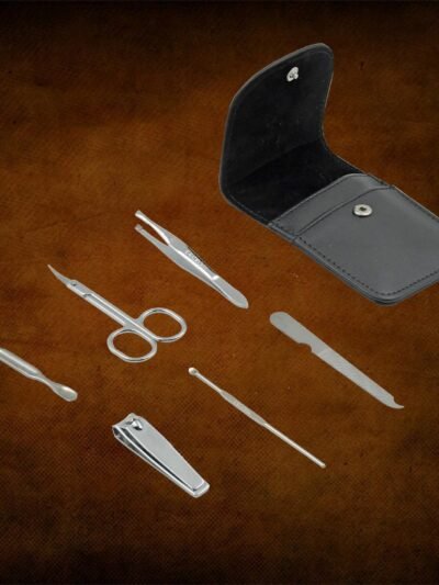 Nail Care Kit – 6-in-1 Stainless Steel Manicure Set | Velvet Wheels