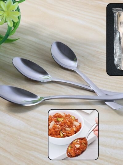 Dining Spoons 3 Pc Set – Rust-Resistant & Comfortable Grip