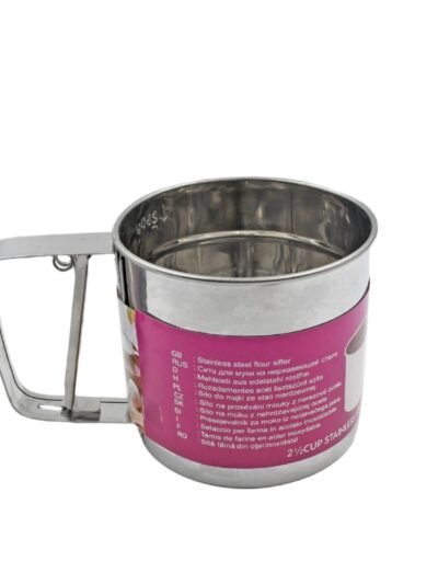 Flour Sifter – Stainless Steel Handheld Sieve |