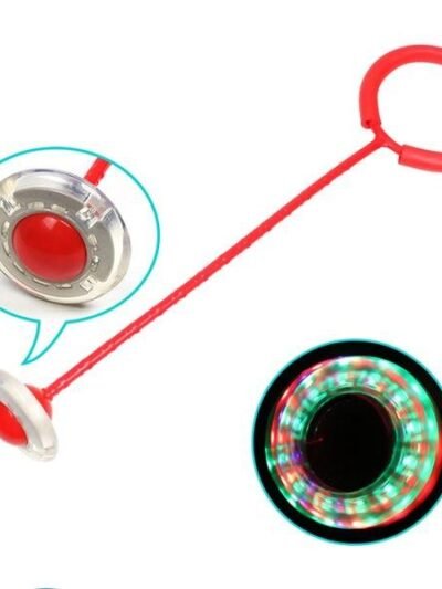 LED Jumping Ring for Kids – Flashing Ankle Skip Ball | TinyTrendy
