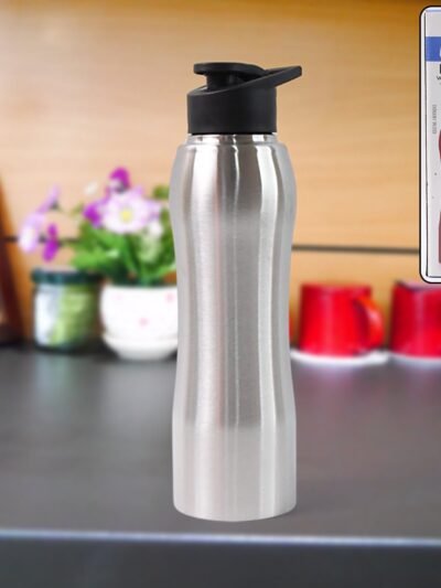 Stainless Steel Vacuum-Insulated Water Bottle – Keeps Drinks Hot & Cold