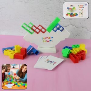 Tumble Tower Balancing Blocks – Fun Educational Stacking Game