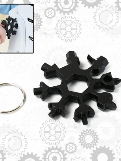 Snowflake Multi-Tool � 18-in-1 Stainless Steel Pocket Tool | BoltForce