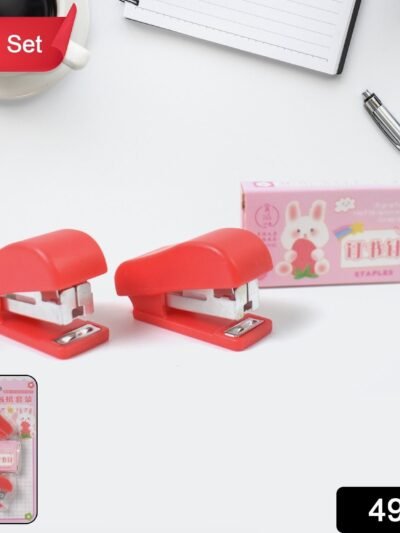 Mini Stapler Set � Portable & Multicolour (2 Pc) | FiloDesk