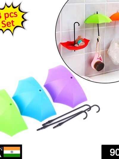 Umbrella Wall Hook – Multipurpose Key & Hat Holder | GlimmerHome