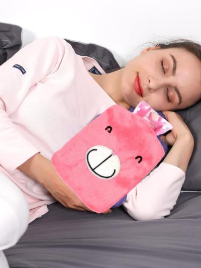 Pink Hot Water Bag � Pain Relief & Warmth | Velvet Wellness