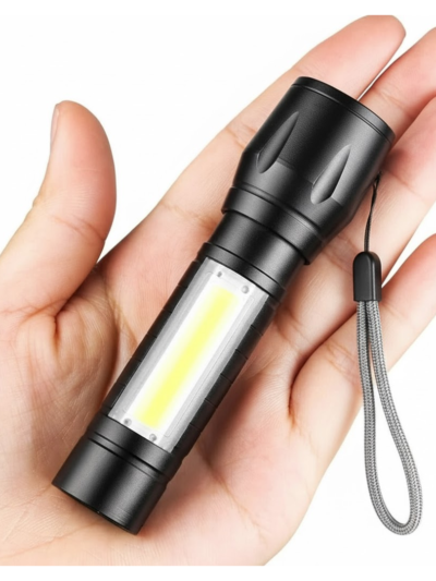 Rechargeable LED Flashlight – Mini, Long Range Torch | Indo Glow