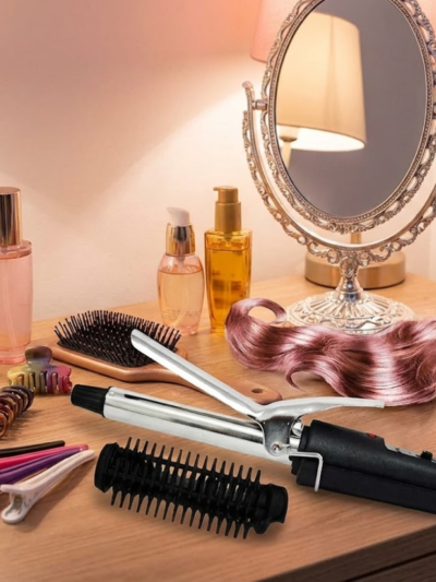 Hair Curling Iron – Professional Stylish Curls | Calm & Curl