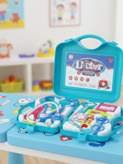 Kids Doctor Set – Educational Pretend Play Medical Kit | Dollura