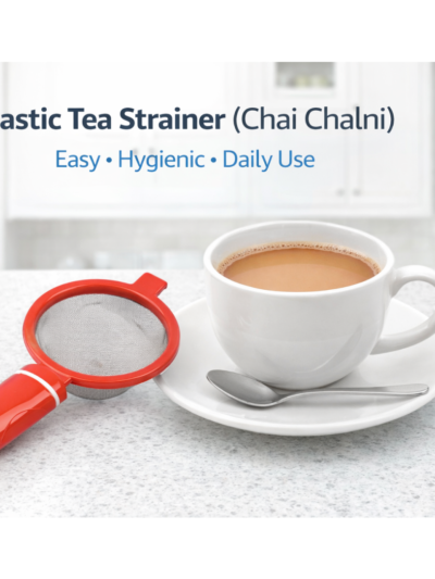 Plastic Chai Chalni – Fine Mesh Sieve Filter for Tea | Siplix