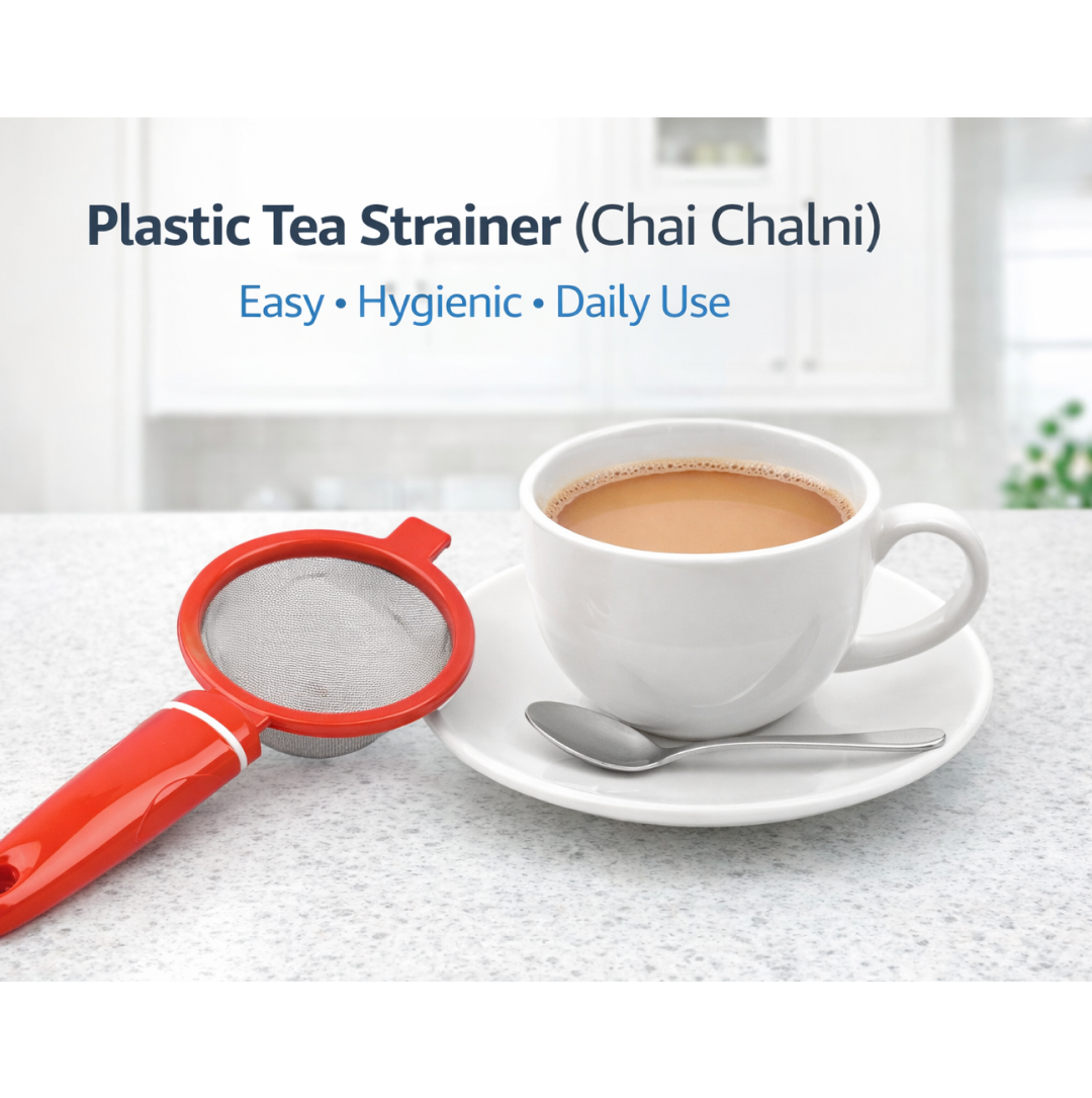 Plastic Chai Chalni – Fine Mesh Sieve Filter for Tea | Siplix
