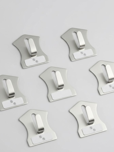 Stainless Steel Wall Hooks – 18 Pc Heavy Duty Set | Styleva