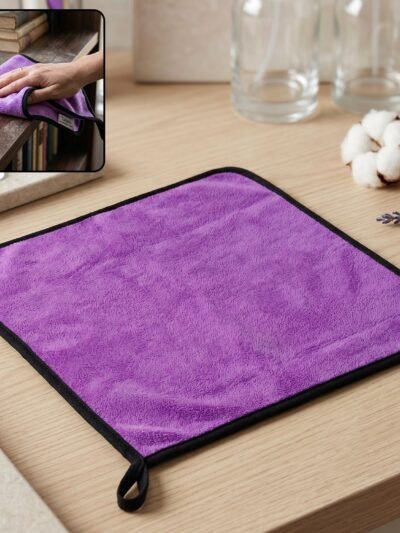 Microfiber Cleaning Cloth � Soft, Highly Absorbent & Reusable