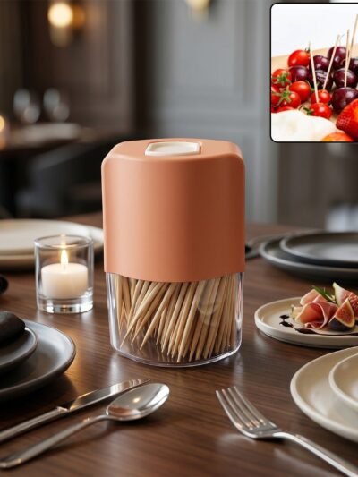 Toothpick Dispenser � Hygienic One-at-a-Time Pop-Up Design