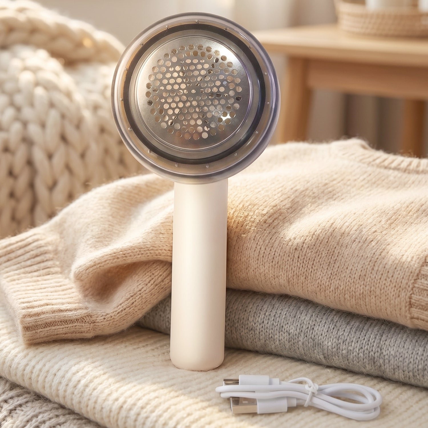 Fabric Shaver � Effortless lint removal for clothes & upholstery