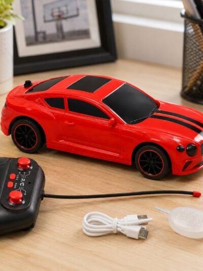 High-Speed Remote Control Sports Car � Durable, Bright Lights & Quick Movements