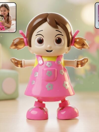 Dancing Girl Musical Light Toy � Kids' Entertaining Rotation and Music