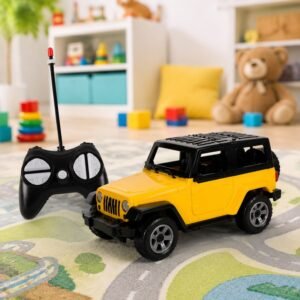Remote Control 4x4 Off Road Jeep Toy Car � Rugged & Easy to Control