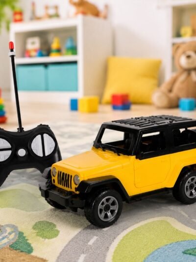 Remote Control 4x4 Off Road Jeep Toy Car � Rugged & Easy to Control