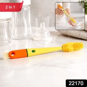 4 in 1 Silicone Bottle Cleaning Brush � Hygienic & Reusable