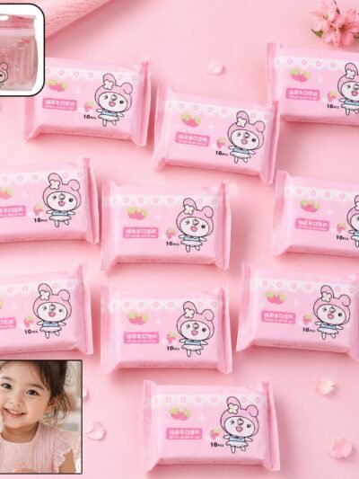 Wet Wipes for Kids � Gentle Cleansing & Portable Packaging