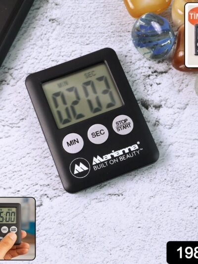Digital Kitchen Timer – Large Display, Loud Alarm & Magnetic Mount