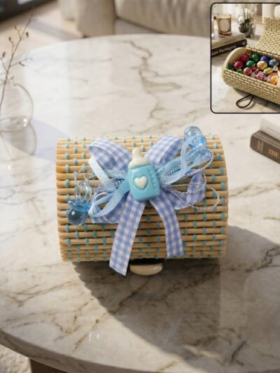 Mini Bamboo Gift Box � Elegant Favor & Treat Container