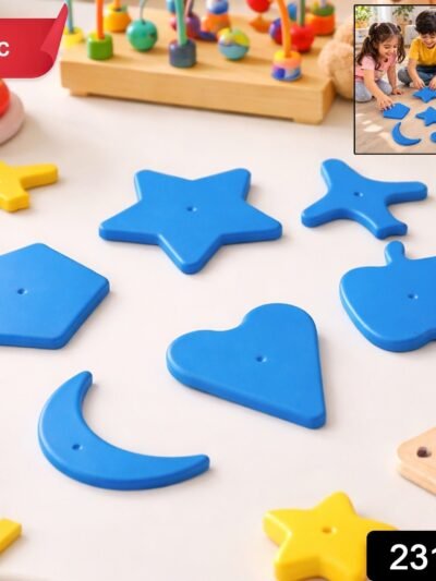 Kids Learning Shape Puzzle Toy � 6 Piece Educational Blocks for Toddlers