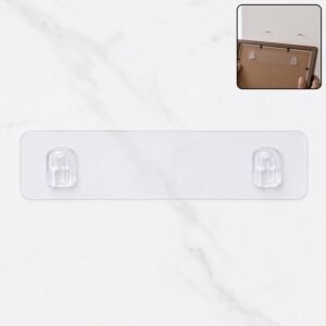 Adhesive Plastic Wall Hook � Strong & Waterproof for Home & Kitchen