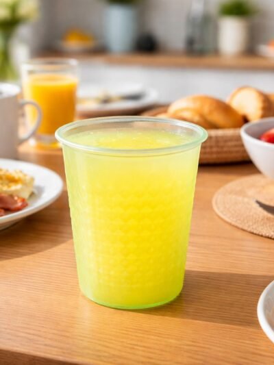 Plastic Drinking Glass 200 ML – Durable & Lightweight Mix Colors