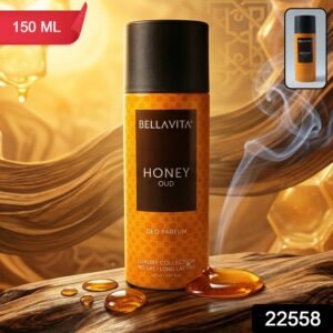 Honey Oud Deo Perfume – Long Lasting Unisex Fragrance with No Gas