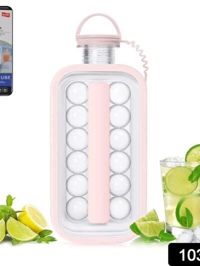 Ice Ball Maker – 2-in-1 Portable Tray with 17 Spheres