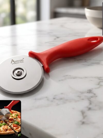 Stainless Steel Pizza Cutter � Sharp Slicer with Comfortable Handle