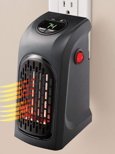 Mini Plug-in Heater – 400W Portable Wall Heater for Home |