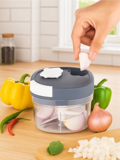 Handy Chopper – Manual Vegetable & Fruit Slicer | CookAura