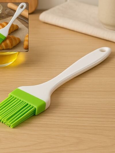 Silicone Kitchen Oil Spatula Brush – Heat Resistant Pastry Brush | CookAura