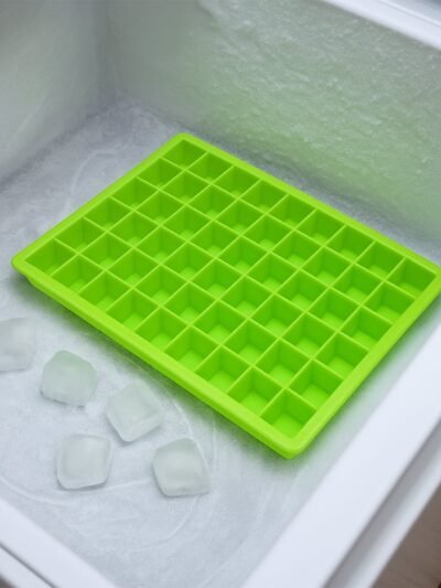 60-Cavity Ice Tray – Flexible Plastic Cubes | Indo Glow