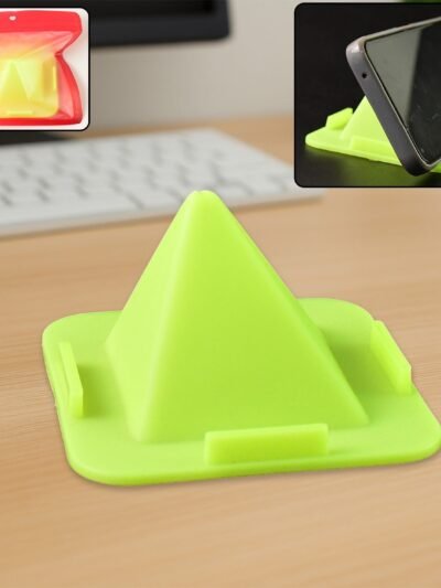 Pyramid Mobile Stand – Universal Four-Sided Phone Holder for Desk