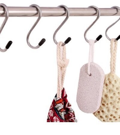 Heavy Duty S-Shaped Stainless Steel Hanging Hooks – Strong & Durable