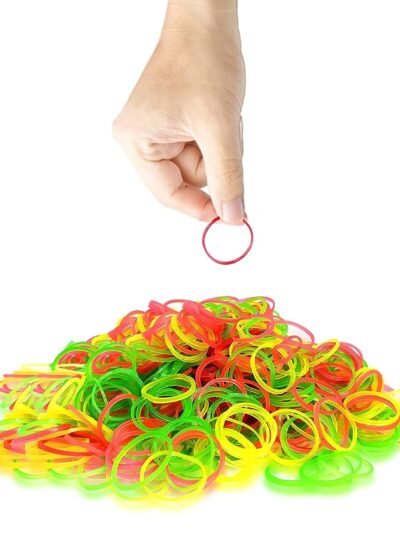 Rubber Bands – Unbreakable Nylon 2-Inch for Office & Home |