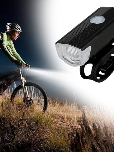 Bicycle Headlight – 400 Lumen USB Rechargeable | Indo Glow