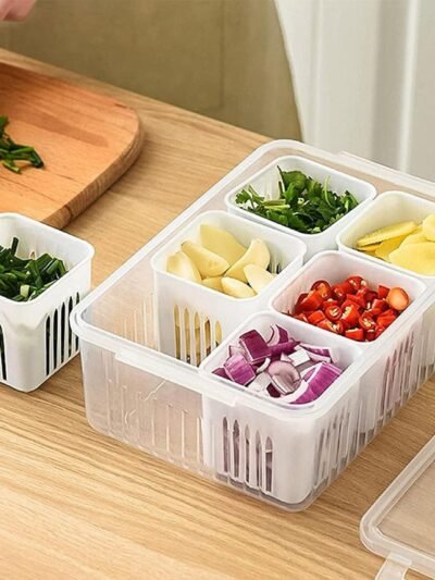 Fridge Storage Box – Airtight Food Organizer for Freshness | Organivo