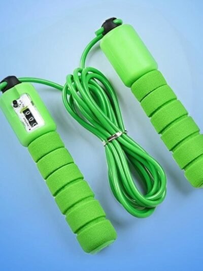 Electronic Counting Skipping Rope – Digital Fitness Tracker | FitFuzion
