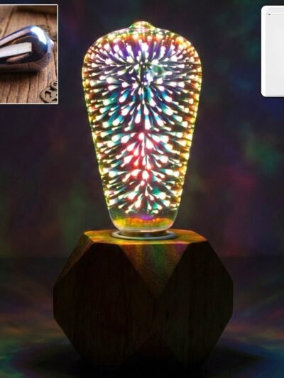 3D Firework LED Bulb – Sparkling Ambience for Home Decor