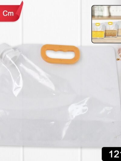 Airtight Food Storage Bag with Handle – Leakproof & Portable 25x21 cm