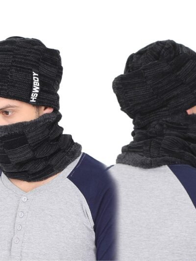 Woolen Beanie Scarf Set – Ultra Soft Winter Wear | GentCraft