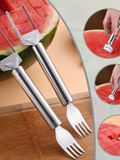 Watermelon Slicer � 2-in-1 Cutter & Server for Easy Fruit Prep